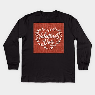 Valentine's day Kids Long Sleeve T-Shirt